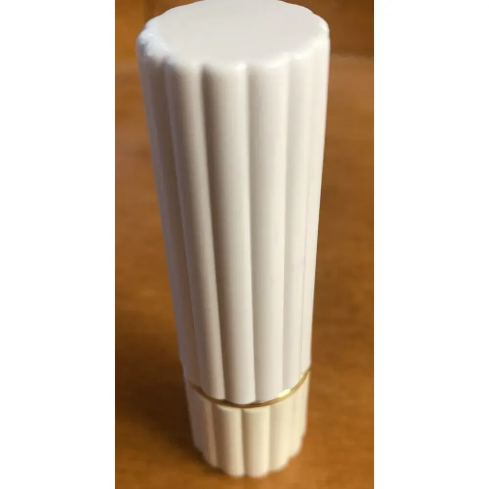 Estee Lauder All Day Lipstick WILD CORAL Full Size White Ribbed Tube NOS